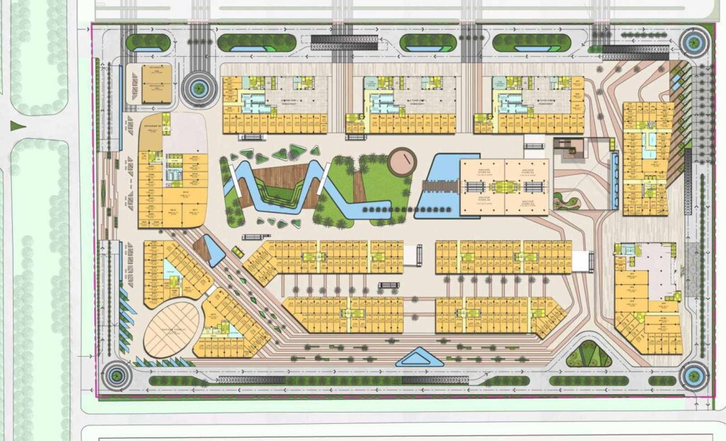 Golden Grande Project Site Plan